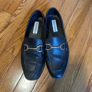 Steve Madden black loafers